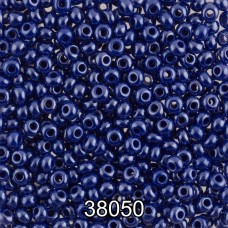 Бисер Чехия круглый 1   10/0   2.3 мм  500 г 38050 (Ф503) синий