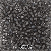Бисер Чехия круглый 1   10/0   2.3 мм  500 г 45016 (Ф532) серый