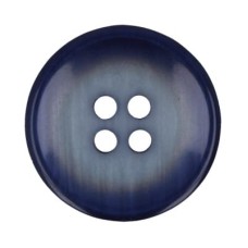 Пуговица костюмная с проколами "Gamma"   RIO 0015   24 " ( 15 мм)  24 шт № D117 темно-синий