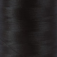 Швейные нитки (полиэстер) 150D/3   "Gamma"  / "Micron"   912 м  1000 я _ЧЕРНЫЙ