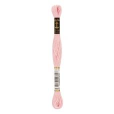 Нитки для вышивания "Anchor"   мулине   100\% хлопок   12 x  8 м 0073 св.розовый