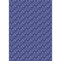 Ткань для пэчворка PEPPY   ЛАЗУРНОЕ ЧУДО   ФАСОВКА   50 x 55 см  110 г/кв.м ± 5   100\% хлопок ЛЧ-15 синий