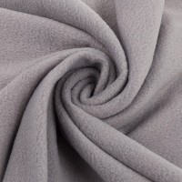 Ткань "Gamma"   Флис   ФАСОВКА   FG-001   100\% полиэстер   50 х  50 см №334 серый