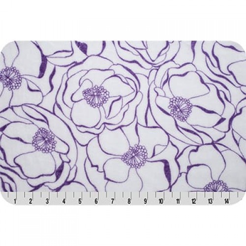 "Shannon Fabrics"   Плюш   MOCKINGBIRD CUDDLE  шир. 150 см ± 2 см  440 г/кв.м  100\% полиэстер bouquet jewel