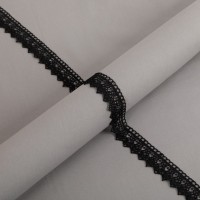 Гипюр "Gamma"   26 мм  GGM-2601   в пакете   8.8 м ± 0.2   Турция GP002BL черный