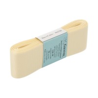 "Gamma"   репсовая лента   GR-38   ФАСОВКА   38 мм  1.1/2 "  5 х  5.4 м №126 св.св.бежевый