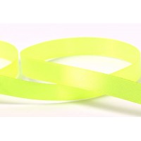 Лента атласная 12 мм ( 1/2 ")  "Gamma"   33 м ± 2 м №057 желто-зеленый