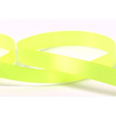 Лента атласная 12 мм ( 1/2 ")  "Gamma"   33 м ± 2 м №057 желто-зеленый