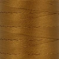 Швейные нитки (полиэстер) 1000D/3   "Gamma"  / "Micron"   обувные   183 м  200 я №437 св.коричневый