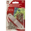 Кнопка KOH-I-NOOR 16 (1213-030 №2) рубашечные Baby металл цветные d 10 мм 15 шт. 975 красный