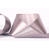 Лента атласная 50 мм ( 2 ")  "Gamma"   33 м ± 2 м №018 т.серый