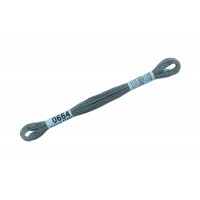 Нитки для вышивания "Gamma"    мулине  ( 0207-0819 )  100\% хлопок   24 x  8 м №0664 серый