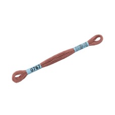 Нитки для вышивания "Gamma"    мулине  ( 0207-0819 )  100\% хлопок   24 x  8 м №0767 какао