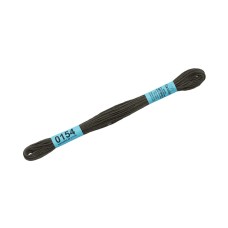 Нитки для вышивания "Gamma"    мулине  ( 0001-0206 )  100\% хлопок   24 x  8 м №0154 т.серый
