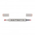 BMA-01 0.7 мм - 7 мм кисть/перо скошенное 1 шт. J204 красный апельсин/Rouge Orange