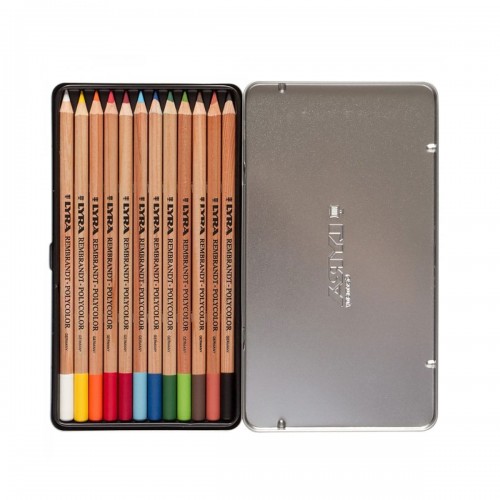 "LYRA"   Набор цветных карандашей Rembrandt Polycolor   заточенный   12 цв. L2001120