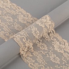Кружево "BLITZ"   цв.   180 мм  LCE-29   на бобине   25 м ± 0.5   Китай 120 бежевый