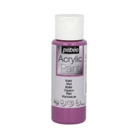Краска акриловая "PEBEO"   Acrylic Paint для декора матовая   59 мл 097823 фиолетовый