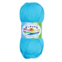 Пряжа ALPINA "VIVEN"   100\% бамбук   10 шт. х  50 г  405 м ± 15 м №11 св.голубой