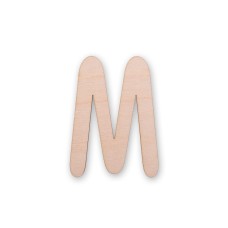 Заготовка для декорирования "Mr. Carving"   ВД-500   Буквы   фанера   11  х 6.6 х  0.3 см М