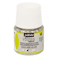 "PEBEO"   Краска по стеклу металлик под обжиг Vitrea 160   45 мл 113066 под серебро