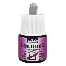 Краска акварель "PEBEO"   акварельные чернила Colorex   45 мл 341-057 сливовый