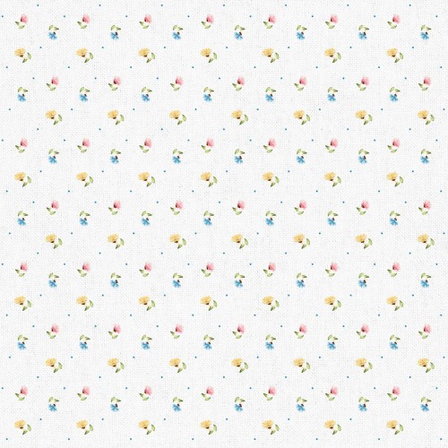 Ткань для пэчворка PEPPY   НЕЖНАЯ ИСТОРИЯ   ФАСОВКА   50 x 55 см  146 г/кв.м ± 5   100\% хлопок НИ-19 белый