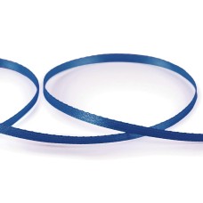 Лента атласная 3 мм ( 1/8 ")  "Gamma"   AL-3P   двухстор.   91.4 м №116 т-синий