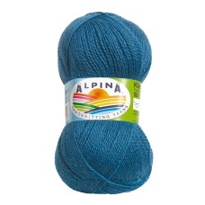 Пряжа ALPINA "KLEMENT"   80\% альпака, 20\% мериносовая шерсть   4 шт. х  50 г  300 м ± 10 м №06 джинсовый