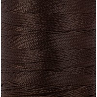 Швейные нитки (полиэстер) 500D/3   "Gamma"  / "Micron"   обувные    200 я  183 м №492 т.коричневый