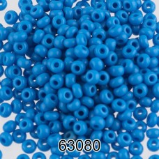 Бисер Чехия круглый 5   10/0   2.3 мм  500 г 63080 (Ф191) голубой