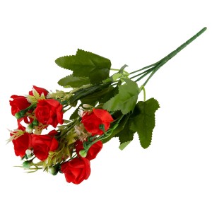 Искусственное растение "Blumentag"   ATJ-06   Растение искусственное "Роза"   32 см  5 х  1 шт. 03 красный