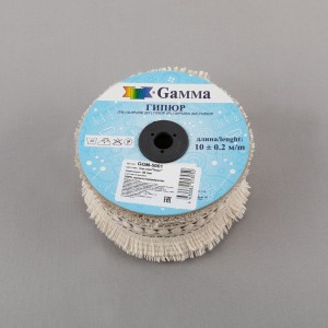 Гипюр "Gamma"   50 мм  GGM-5001   в рулоне   10 м ± 0.2   Турция льняной