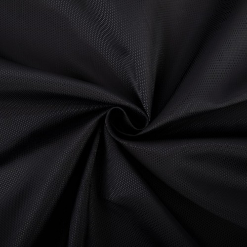 Ткань подкладочная "Gamma"   Taffeta с рисунком   JTR   52\% полиэстер, 48\% вискоза   145 см ± 2 см №091 черный (рубчик)