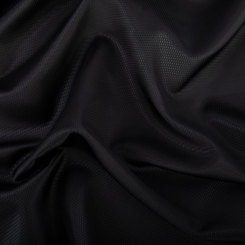 Ткань подкладочная "Gamma"   Taffeta с рисунком   JTR   52\% полиэстер, 48\% вискоза   145 см ± 2 см №091 черный (рубчик)