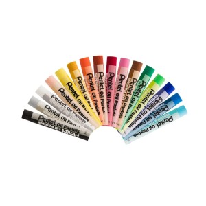 "Pentel"   Пастель масляная в картоне   16 цв. PHN-16U