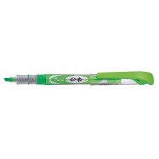 "Pentel"   Маркер-выделитель текста с жидкими чернилами 24/7 Highlighter   1 - 3.5 мм   перо скошенное   12 шт. SL12-KX салатовый
