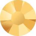 Crystal AB 2.7 мм стекло 144 шт в пакете золото (aurum)