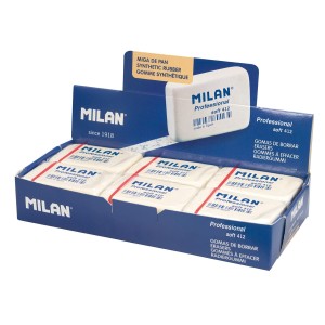 "Milan"   Ластик soft 412   5.1х3.5х1.3 см  12 шт. мягкий CMM412CF