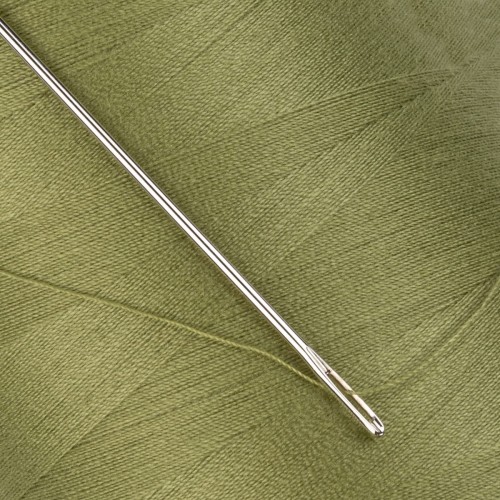 Швейные нитки (полиэстер) 40/2   "Nitka"  ( 301-400 )  4570 м №387 болотный
