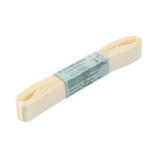 Лента атласная 12 мм ( 1/2 ")  "Gamma"   AL-12P   ФАСОВКА   10 x  5.4 м №075 кремовый