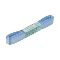 Лента атласная 12 мм ( 1/2 ")  "Gamma"   AL-12P   ФАСОВКА   10 x  5.4 м №049 голубой
