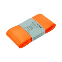 Лента атласная 50 мм ( 2 ")  "Gamma"   AL-50P   ФАСОВКА   5 x  5.4 м №137 оранжевый