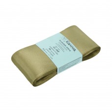 Лента атласная 50 мм ( 2 ")  "Gamma"   AL-50P   ФАСОВКА   5 x  5.4 м №144 т.хаки