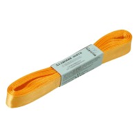 Лента атласная 12 мм ( 1/2 ")  "Gamma"   AL-12P   ФАСОВКА   10 x  5.4 м №525L(14-0850) желтый
