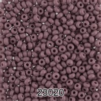 Бисер Чехия круглый 2   10/0   2.3 мм  500 г 23020 (Ф097) лиловый