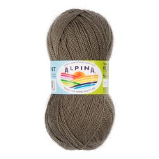 Пряжа ALPINA "KLEMENT"   80\% альпака, 20\% мериносовая шерсть   4 шт. х  50 г  300 м ± 10 м №36 хаки
