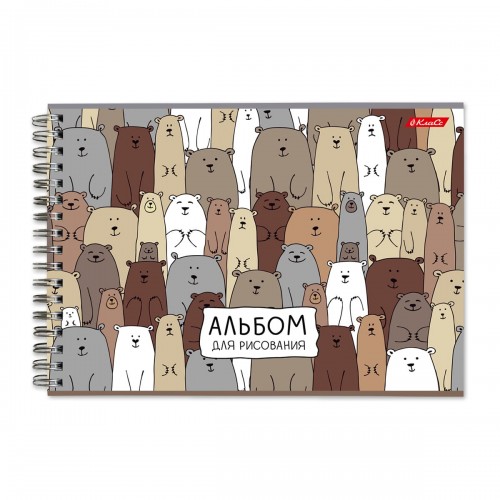 "Светоч"   Альбом для рисования,   100 г/м2  A4   29 х  20.5 см  6 шт.  на гребне   40 л. 40АЛГР4_000245 Живи ярче