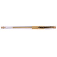 "Pentel"   Ручка гелевая Hybrid gel Grip Metallic  d 0.8 мм K118-X цвет чернил: золотистый