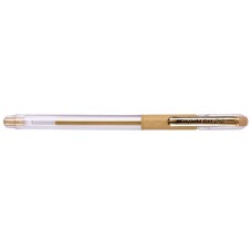 "Pentel"   Ручка гелевая Hybrid gel Grip Metallic  d 0.8 мм K118-X цвет чернил: золотистый